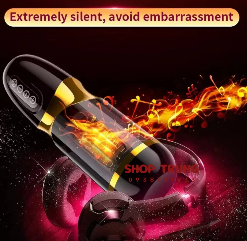 10-Mode Male Automatic Rotating Masturbation Device — hình 4