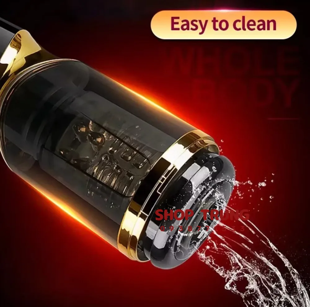 10-Mode Male Automatic Rotating Masturbation Device — hình 3