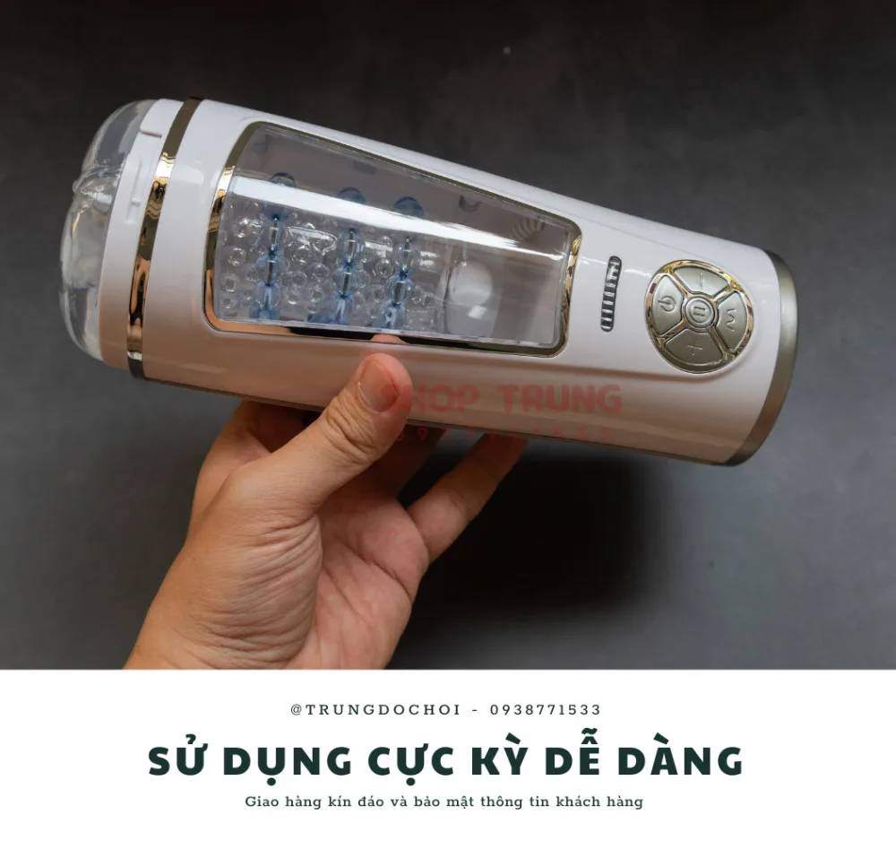 Migyy Auto Thrusting Male Masturbator USB Rechargeable — hình 3