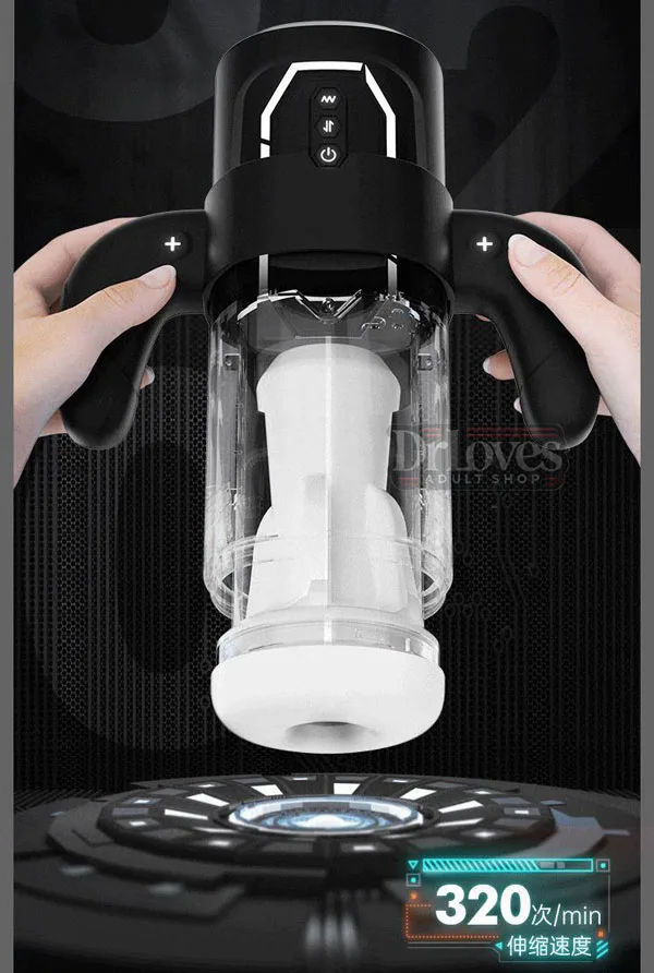 SOKOOT Handheld Vibrating Heating Suction Masturbator — hình 6