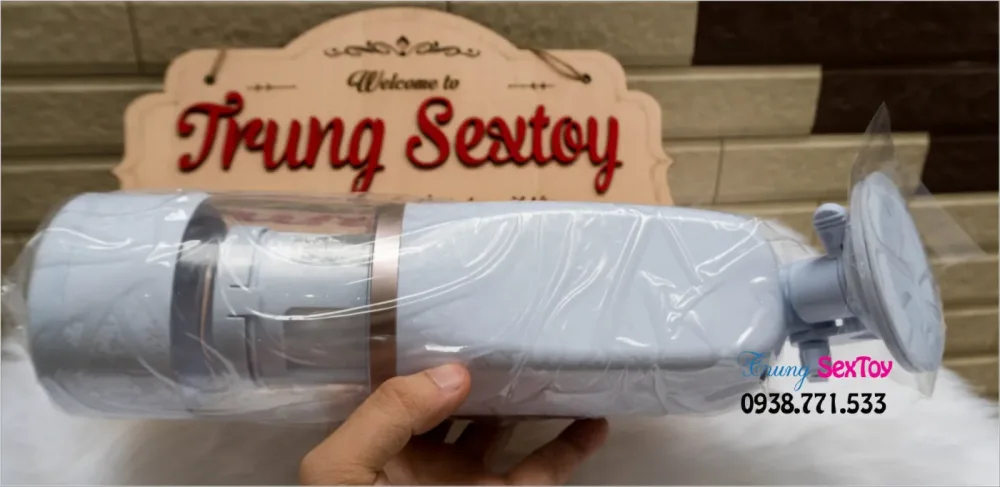 Telescopic AirBag Vibrating Male Masturbator Powerful — Sophisticated Design for Realistic Sensations