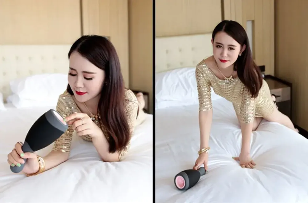 AD22G Auto Pressure Sensor Masturbator Ergonomic Design — Stunning Design and Premium Materials