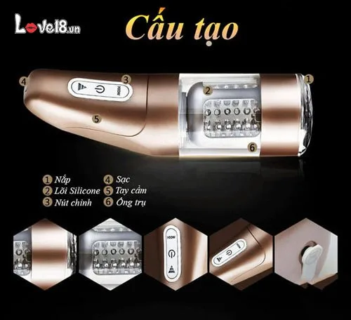 Ailighter Katerina 2 Premium Automatic Male Masturbator 28cm — hình 5