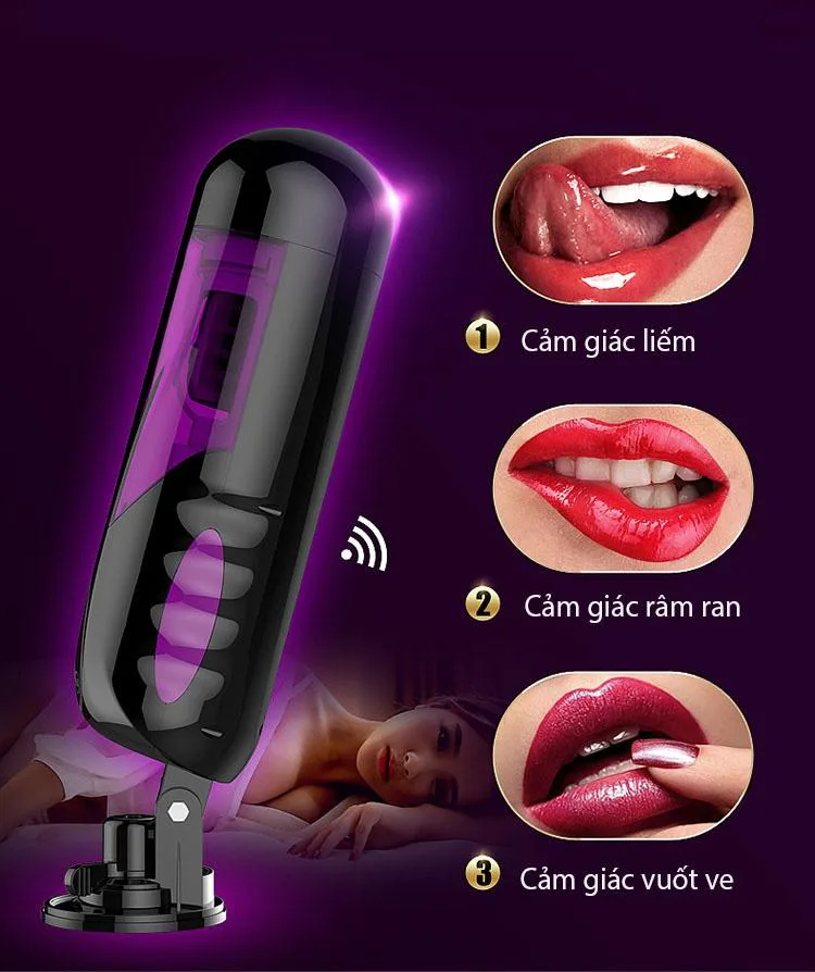 EASYLOVE Masturbator Auto 10000 Modes Thrust Rotate — hình 4