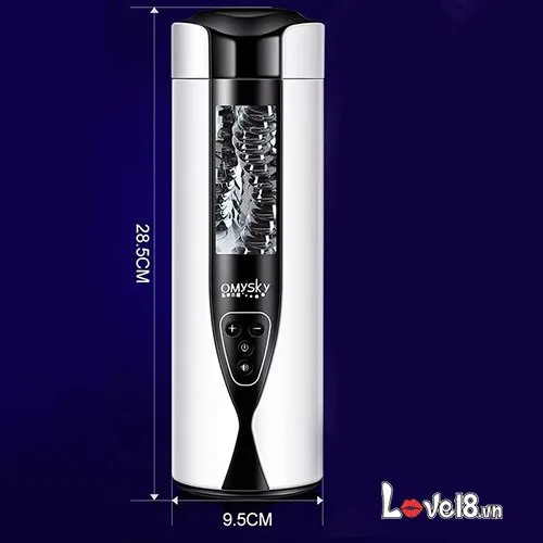 OMYSKY Climax Lust Auto Male Masturbator TPE ABS — Compact & Convenient Specifications