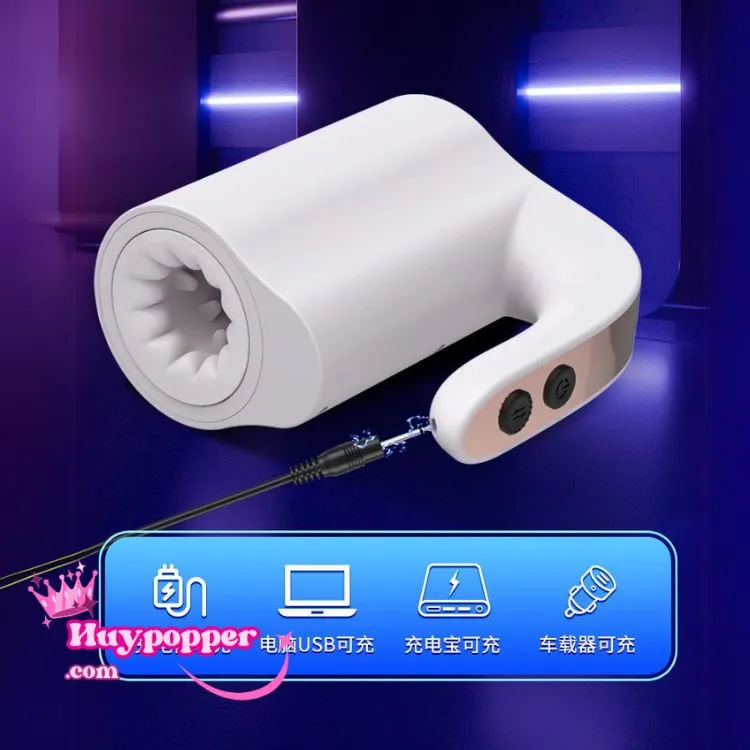 Turbo Sucker Automatic Masturbator 5 Modes Thrust Rotation — hình 7