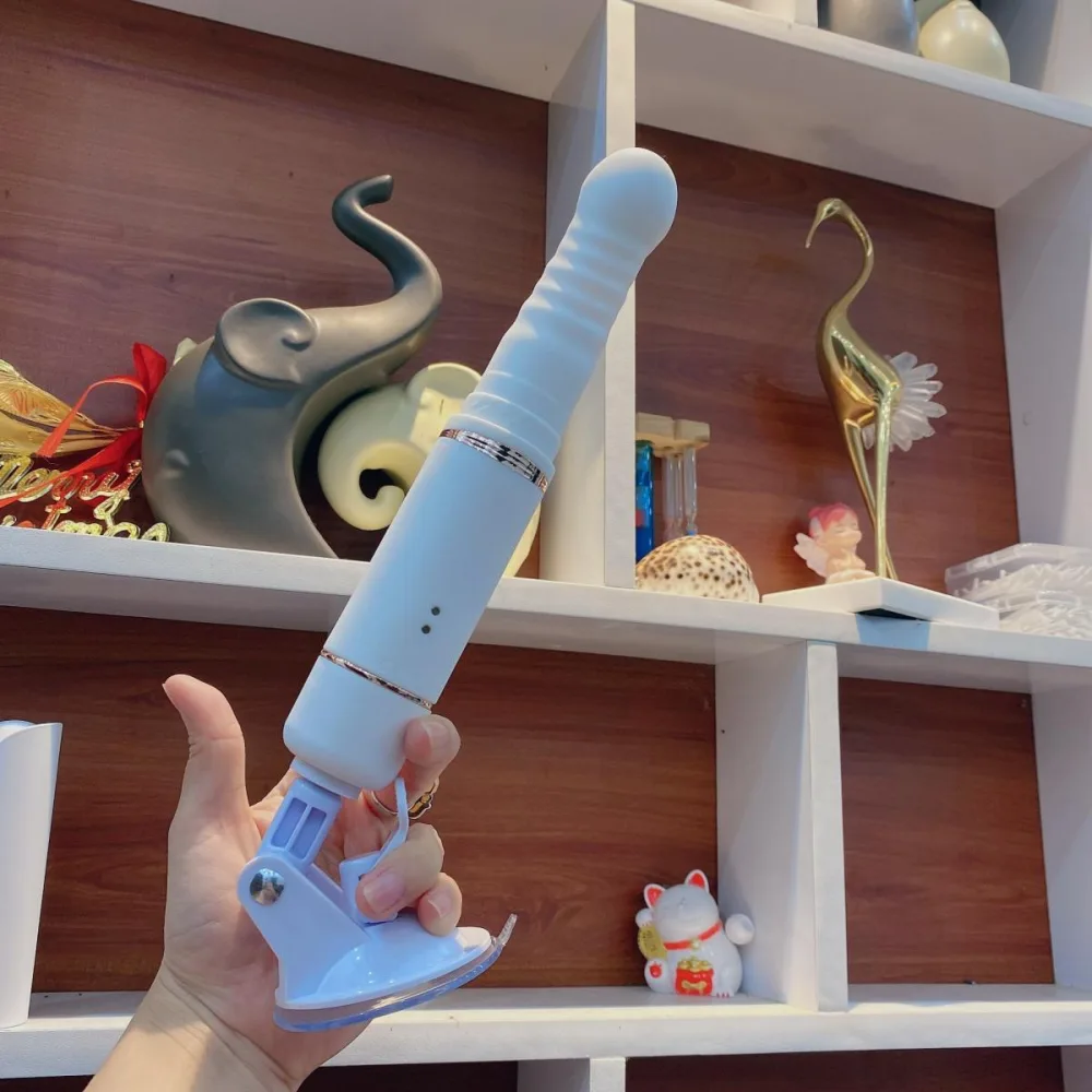 Smartphone Controlled Thrusting Silicone Sex Machine — Hands-Free Mount & Convenience