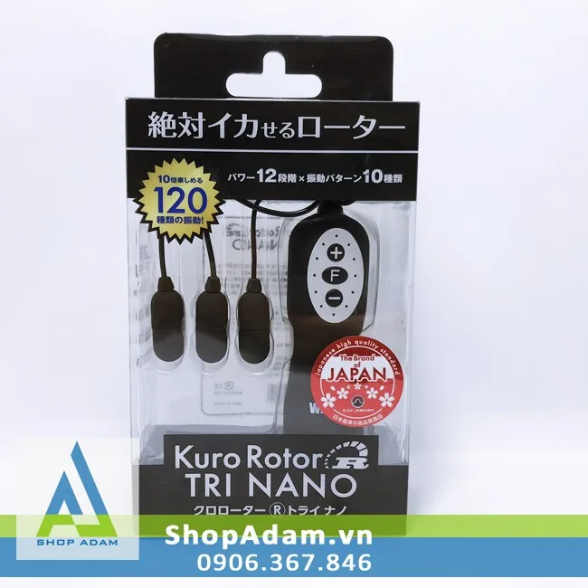 Kuro Rotor Tri Nano Mini Vibrator Triple Head Japan — Premium Quality and Innovative Design