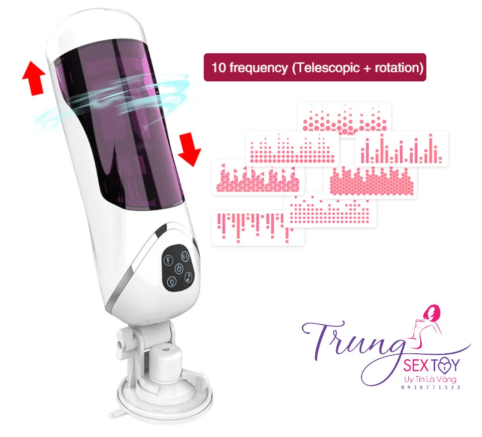 Easy Love Comanche 360 Rotating Sucking Masturbator 10 Modes — Powerful Features for Unmatched Stimulation