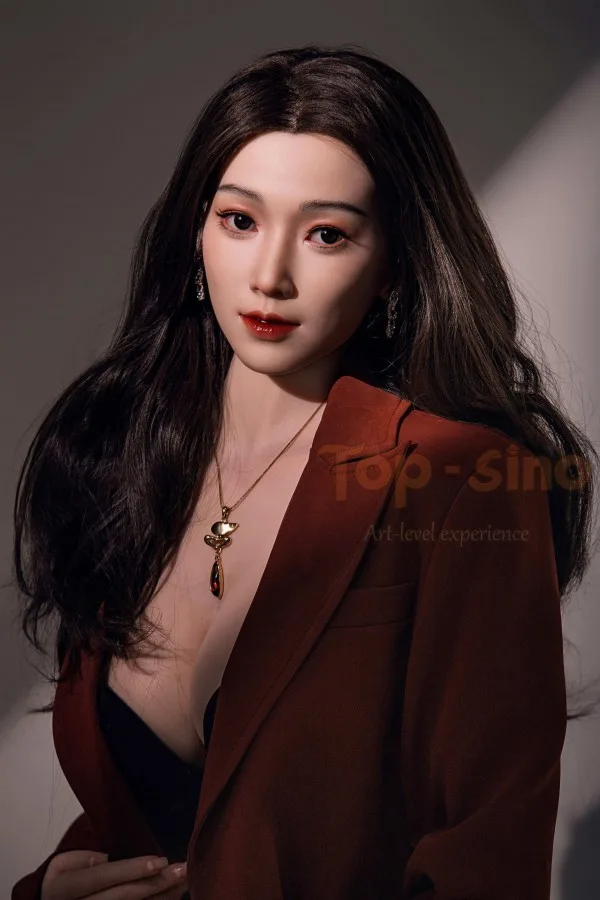 Top Sino Japan Silicone Sex Doll 169cm Realistic — hình 6