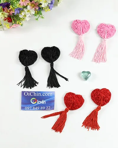 Sexy Nipple Covers 3 Colors Discreet Erotic Accessory — hình 5