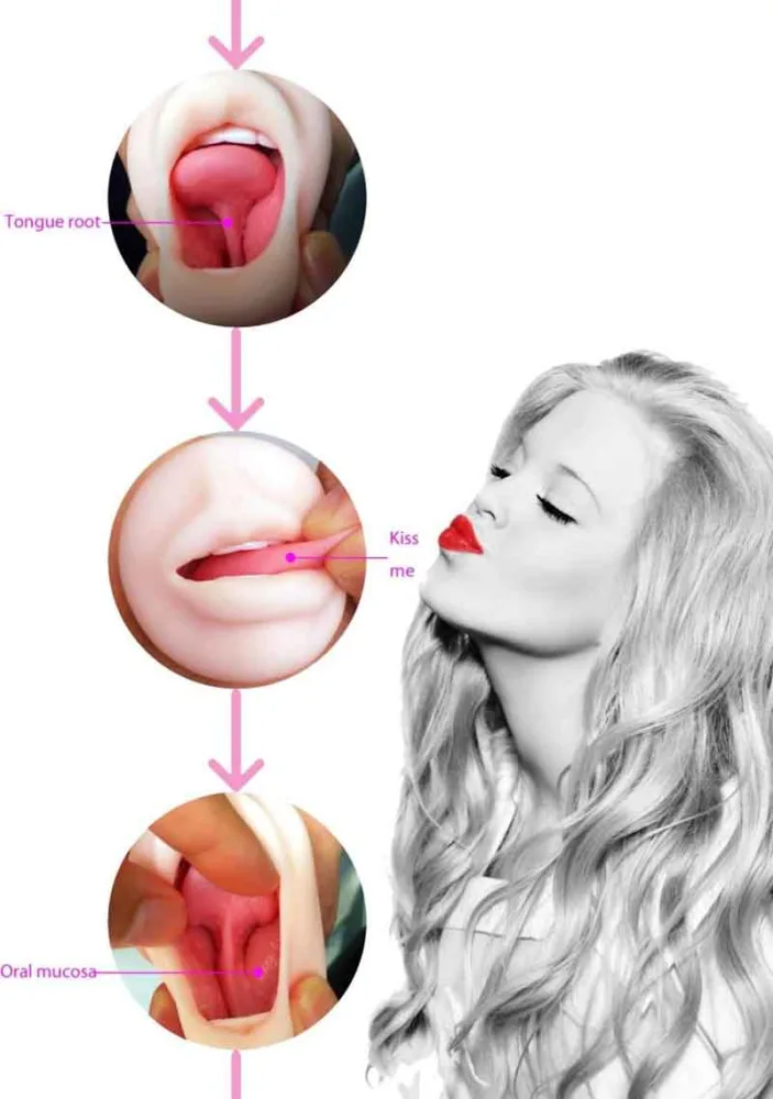 Cute AD19A Oral Male Masturbation Device — Don't wait—embrace the ultimate indulgence now and make