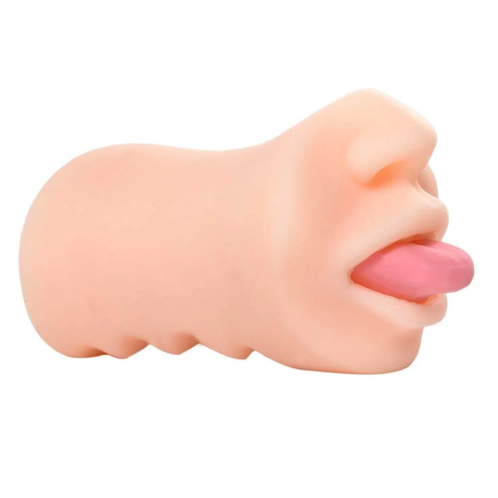 AD19B Realistic Oral Sex Silicone Male Masturbator Vibrator — Why Choose This Realistic Oral Friend?