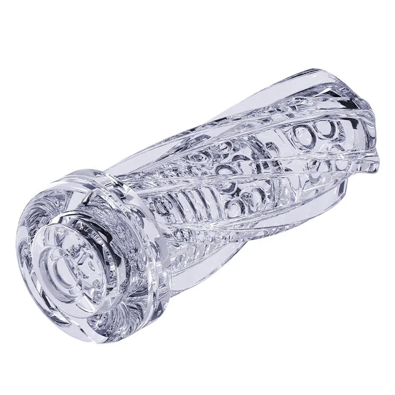 ZZ12 Japanese Clear Vaginal Cup Twist Suction Quality — hình 5