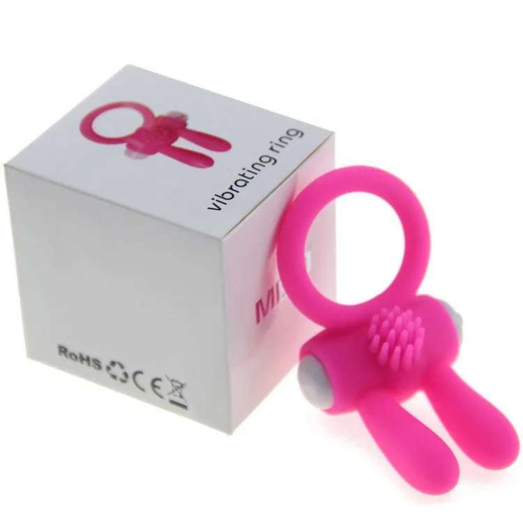 Rabbit Ear Vibrating Cock Ring for Extended Pleasure — Premium Quality & Comfortable Fit