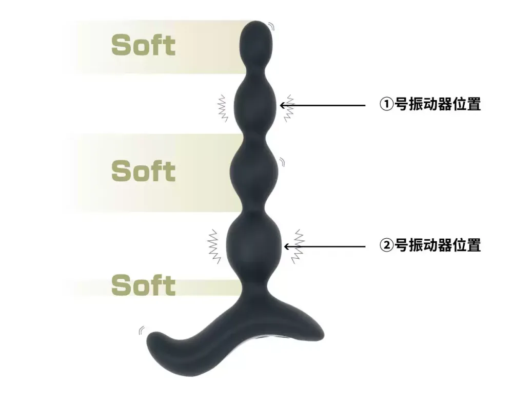 Mode-design Boss Silicone Beads Anal Vibrator 10 Modes — Product Specifications That Impress