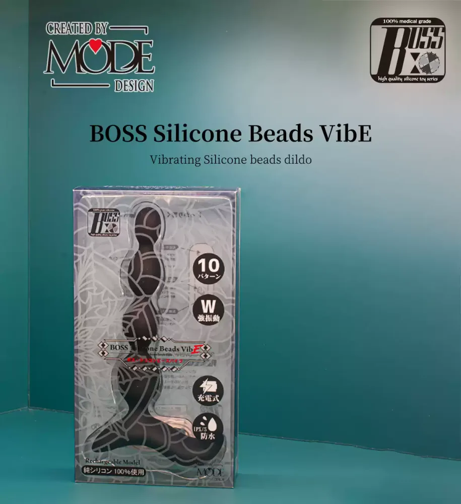 Mode-design Boss Silicone Beads Anal Vibrator 10 Modes — hình 12