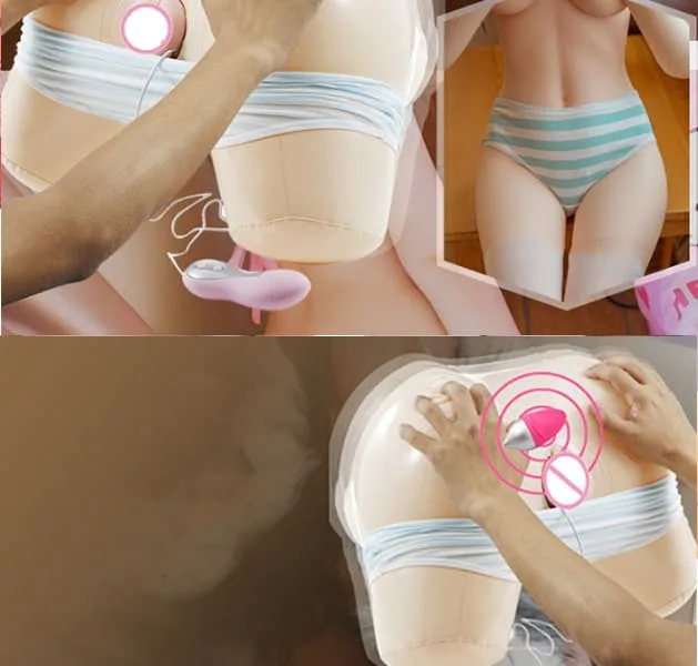 Inflatable Silicone Male Masturbator Vacuum Sensation — Convenient Power Source & Easy Use