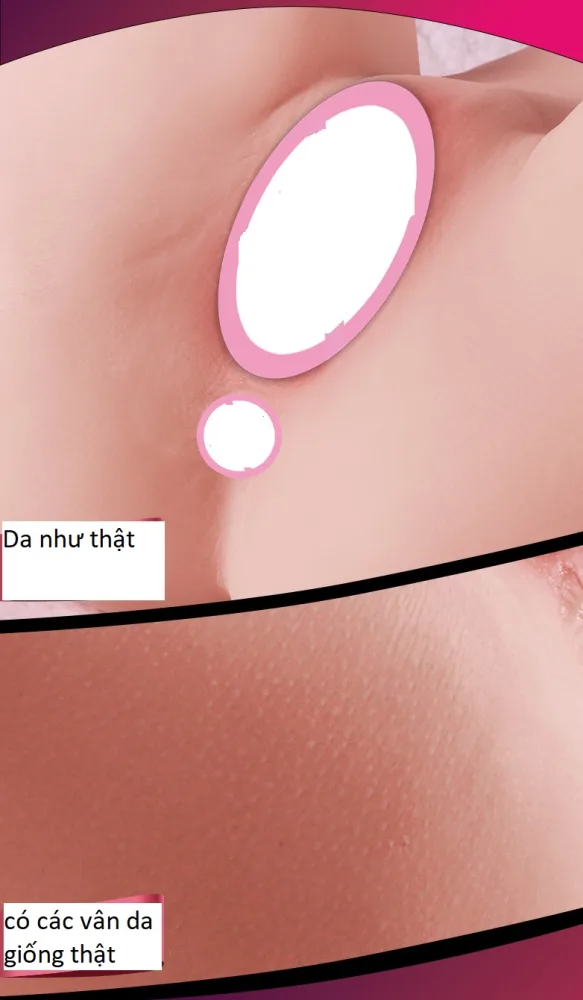 Realistic Full Body Vibrating Butt Toy 5kg TPE ABS — hình 2