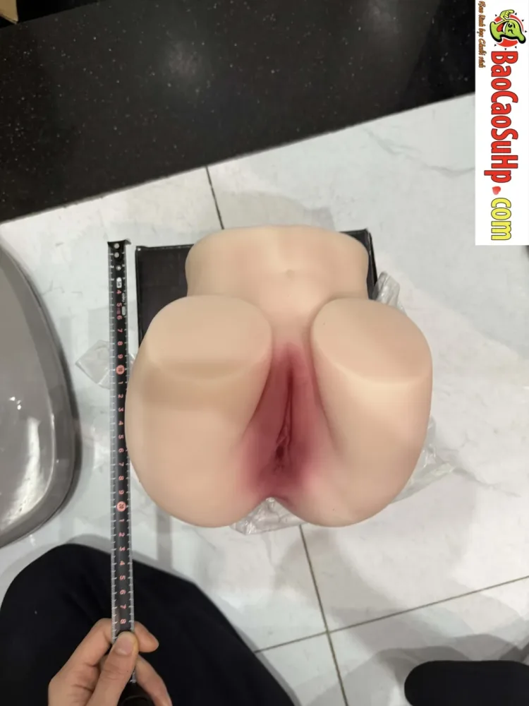 Mystery Ji Mengqi realistic small solid silicone buttocks — hình 3