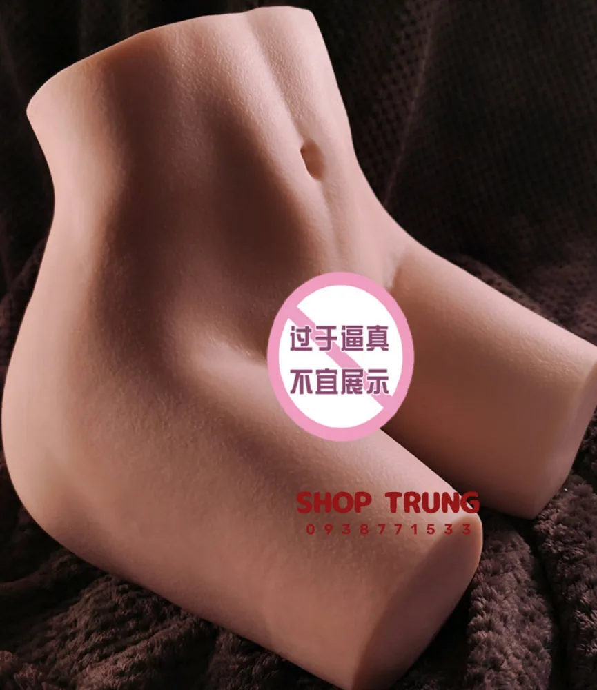 Silicone Half-Body Realistic Vibrating Thigh Doll — hình 4