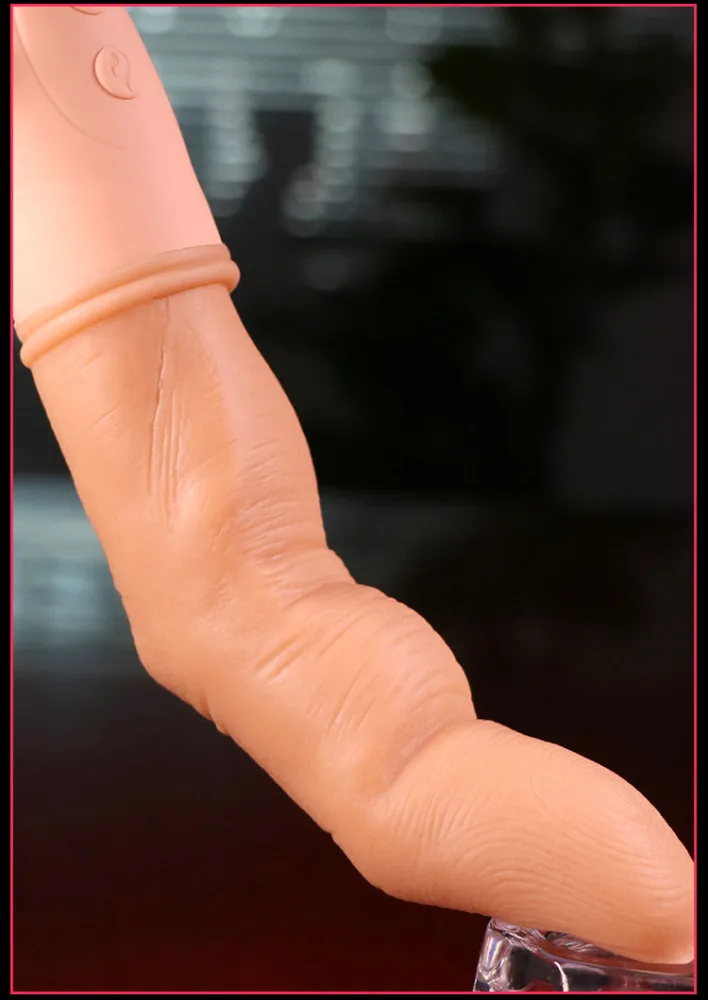 Ultra Soft Heated Silicone Finger Massager with Strong — hình 13