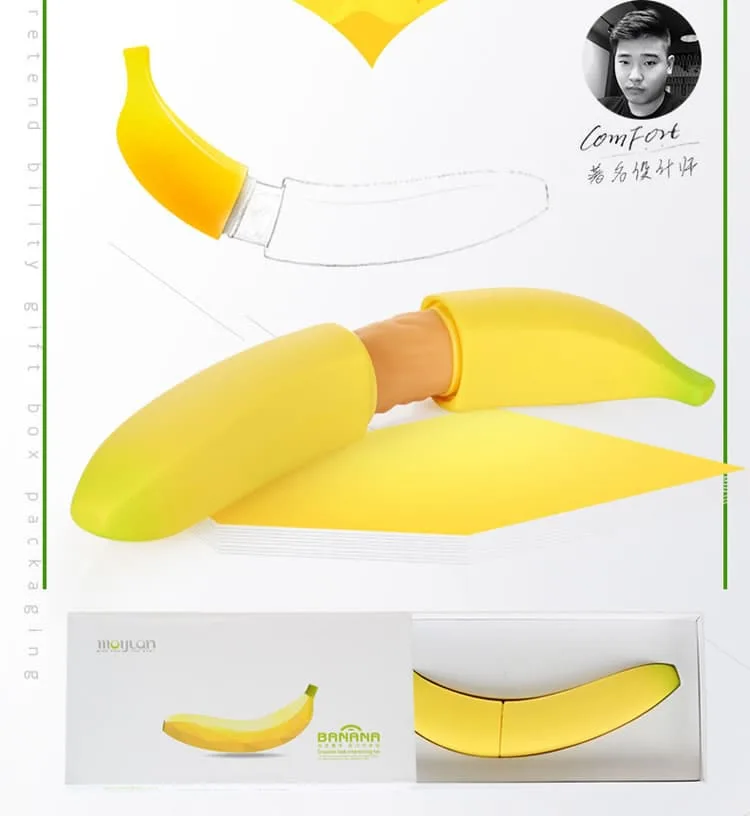 MS09 Banana Shaped Vibrator G-Spot Clitoral Massage Ultra — hình 9