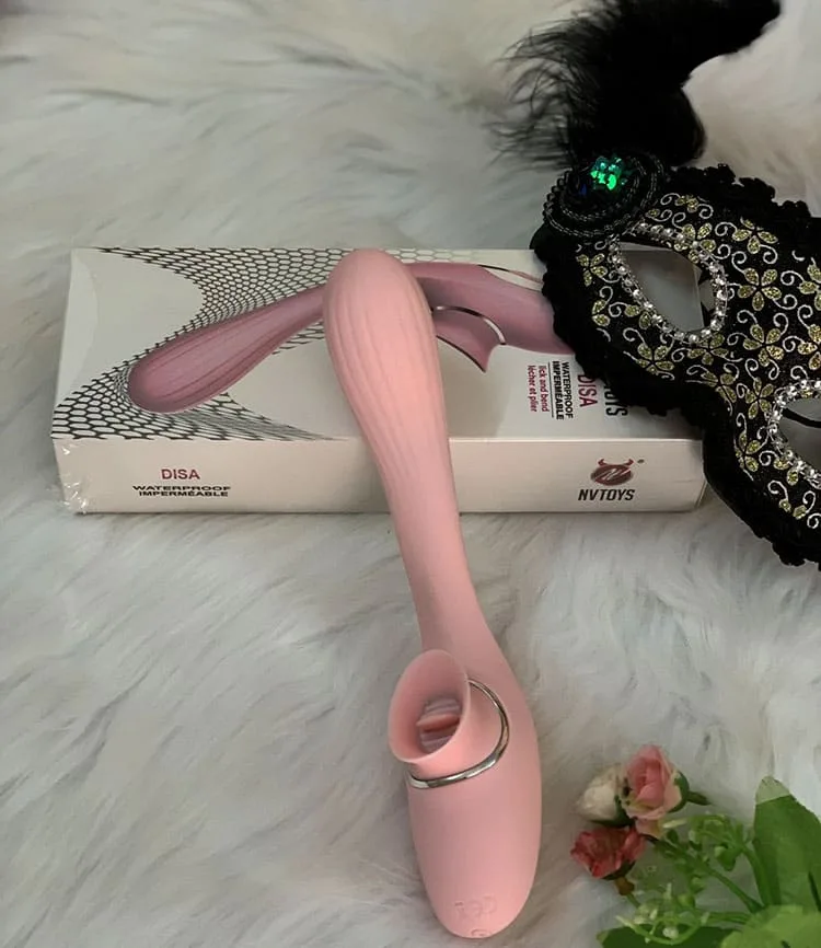 MS14C Female Desire Stimulator Clitoral G-Spot Massager — Its bendable form adapts effortlessly to your body’s