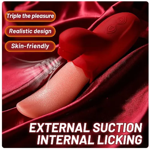 MS14K Soft Silicone Tongue Licking Nipple Stimulator — Designed for Maximum Satisfaction