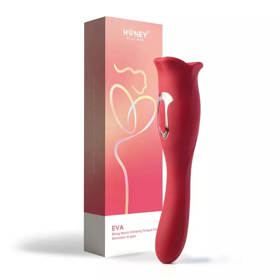 Multi-Function Tongue Licking Vibrator Realistic Oral — hình 10