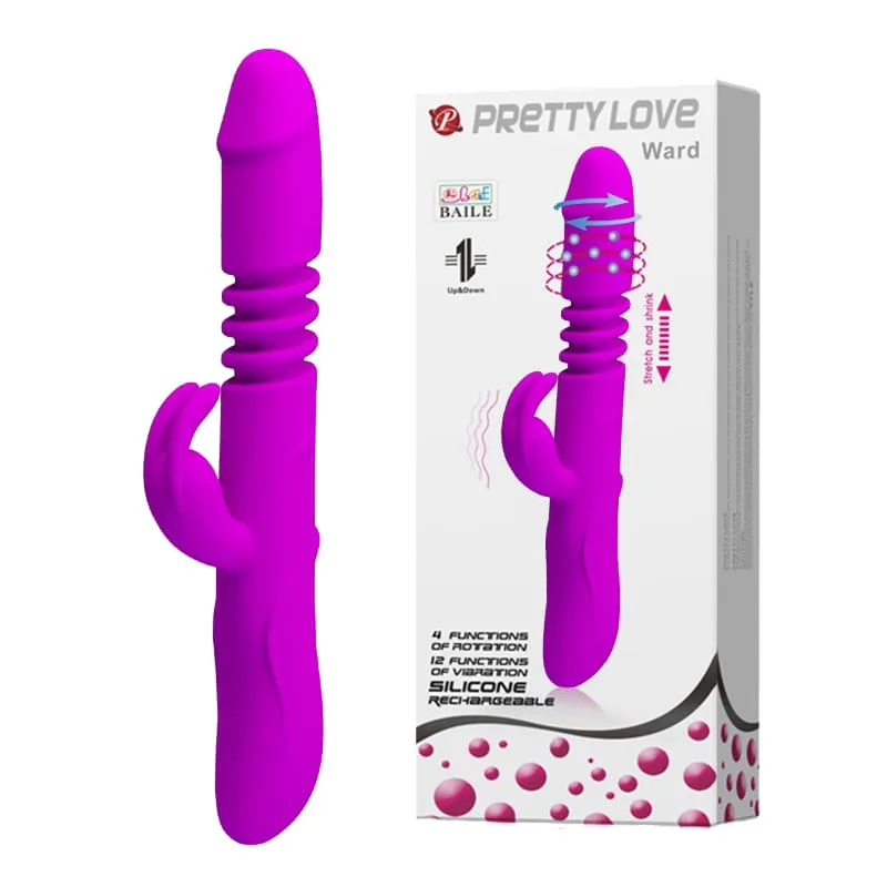 MS20B Silicon Vibrator with Rotation & Thrust Rechargeable — Innovative Design for Maximum Satisfaction
