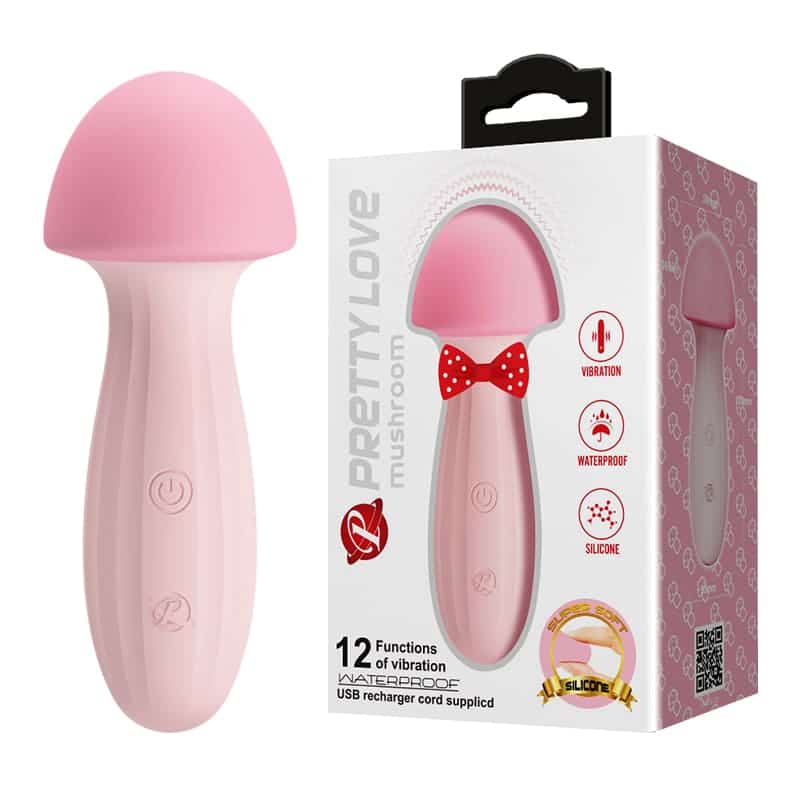 MS20N Premium Silicone Love Wand Powerful Female G-Spot Toy — Luxuriously Soft & Realistic Feel