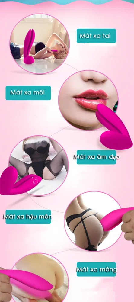 Leten Rabbit Massager Pink Dual Function G-Spot Vibrator — hình 9