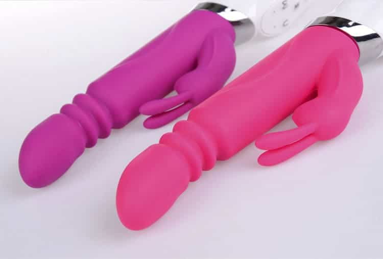 MS28E Medical Silicone G-Spot Vibrating Vaginal Masturbator — hình 8