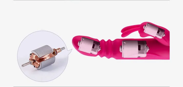 MS28E Medical Silicone G-Spot Vibrating Vaginal Masturbator — hình 9
