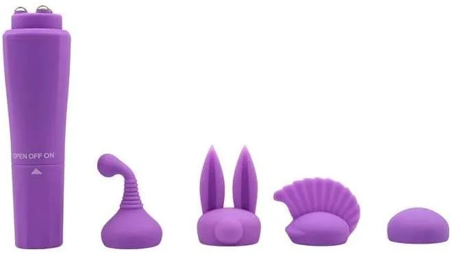 MS29A Clitoral Massage Vibrator 3 Heads Intense Female — Versatile and Multi-Functional Stimulation