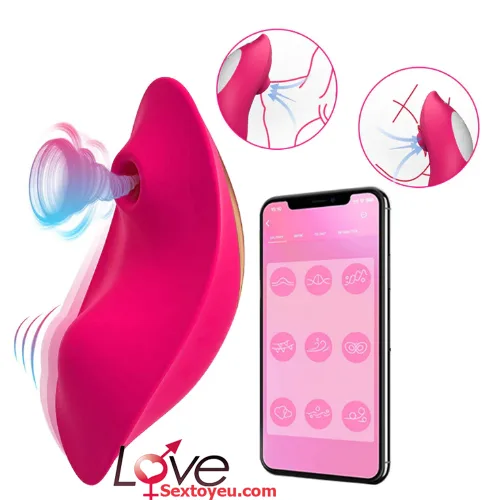 Mini Remote-Controlled Clitoral Sucking Vibrator for — hình 5