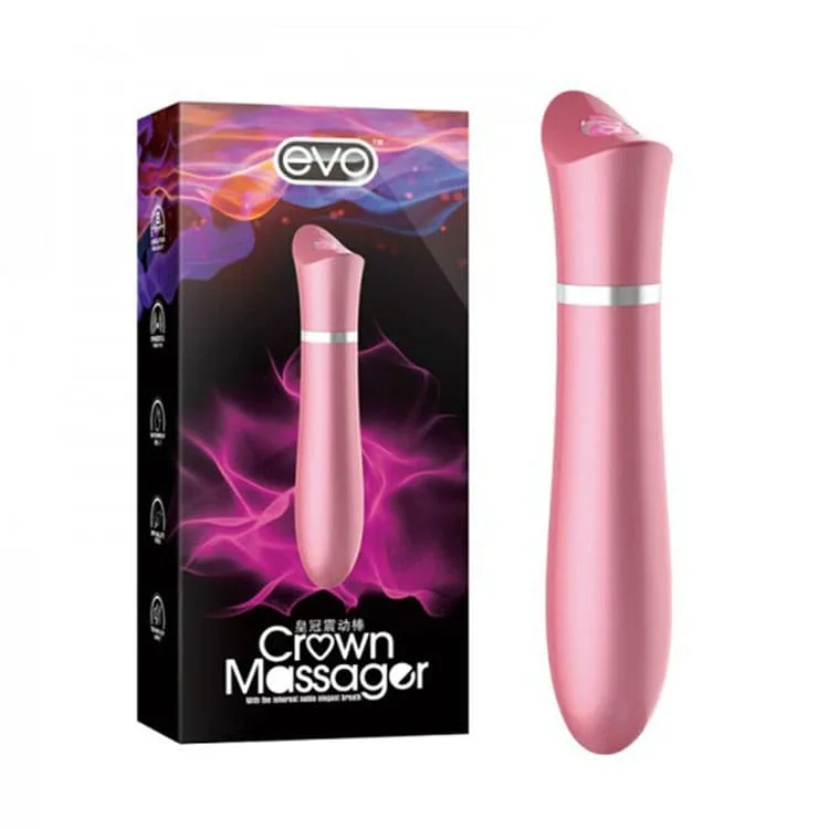 MS37 Vibrating Female Vaginal Massager G Spot Stimulator — MS37 EVO Crown Massager – The Ultimate Female Vibrating
