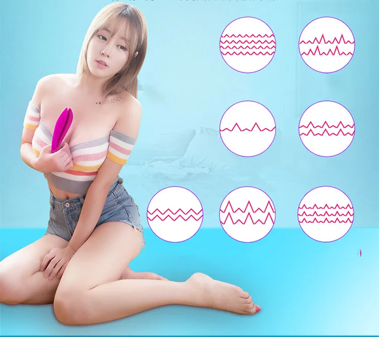 Rabbit Ear Multi-Point Vibrator Silicone ABS Safe Stimulator — hình 3