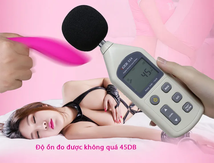 Rabbit Ear Multi-Point Vibrator Silicone ABS Safe Stimulator — hình 2