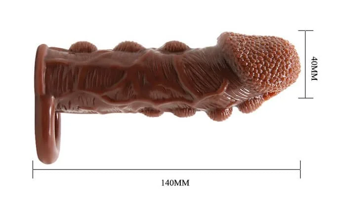 Brown Egg Head Ribbed Condom for Unique Sensation SHP1002 — Key Specifications