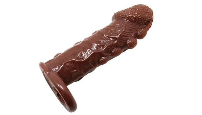 Brown Egg Head Ribbed Condom for Unique Sensation SHP1002 — Benefits That Transform Your Intimate Moments