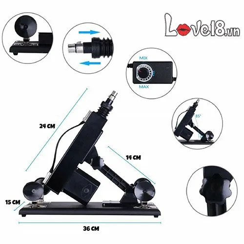 Machingun premium automatic female masturbator vibrating — Perfect For