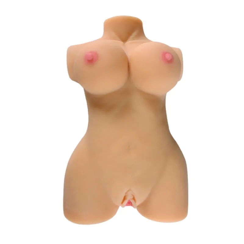 Busty Lady Realistic Half Body Sex Doll — Superior Craftsmanship & Multiple Positions