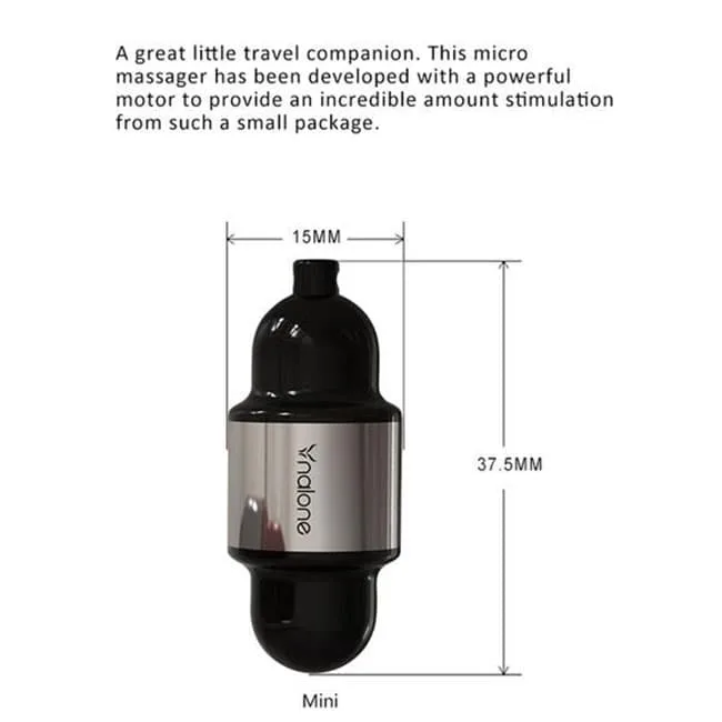 Naloci Xoti Multi-Function Fashion Keychain Vibrator — Product Specifications
