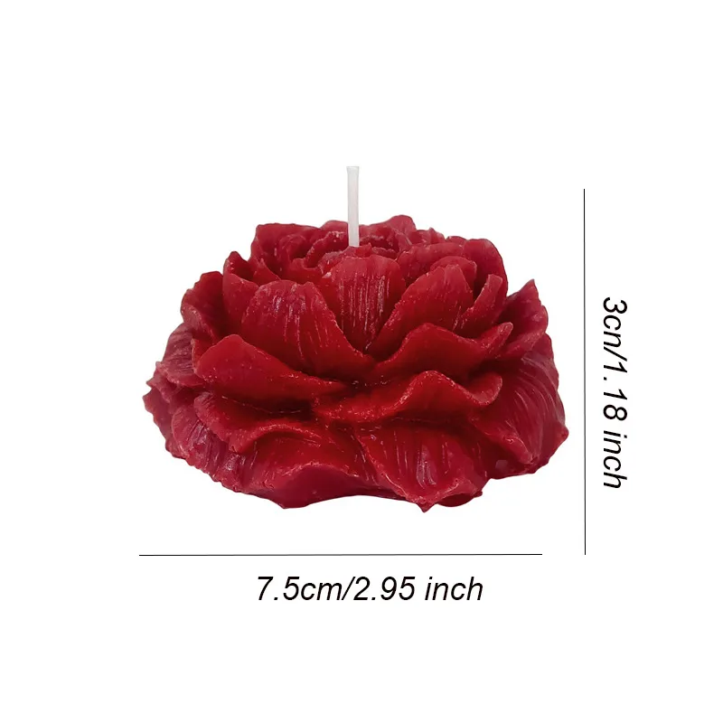 Rose Shaped BDSM Candle Safe Low Heat Arousal Wax — Customizable Heat Experience