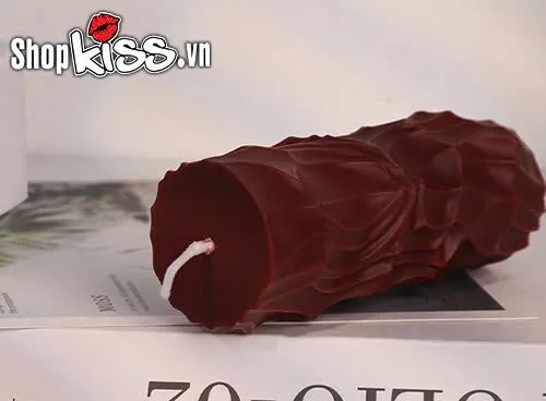 Low Temp BDSM Sensual Candle Soy Wax Red Wine Color — Premium Materials and Elegant Design