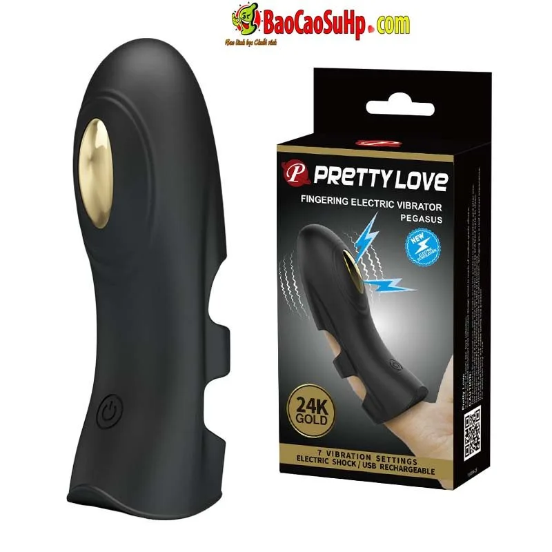 Baile Gold 18k Electric Pegasus Premium Finger Vibrator — hình 2
