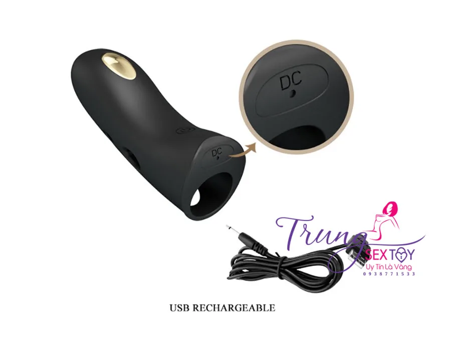Electric pulse finger vibrator 7 modes silicone — Exceptional Features That Stand Out