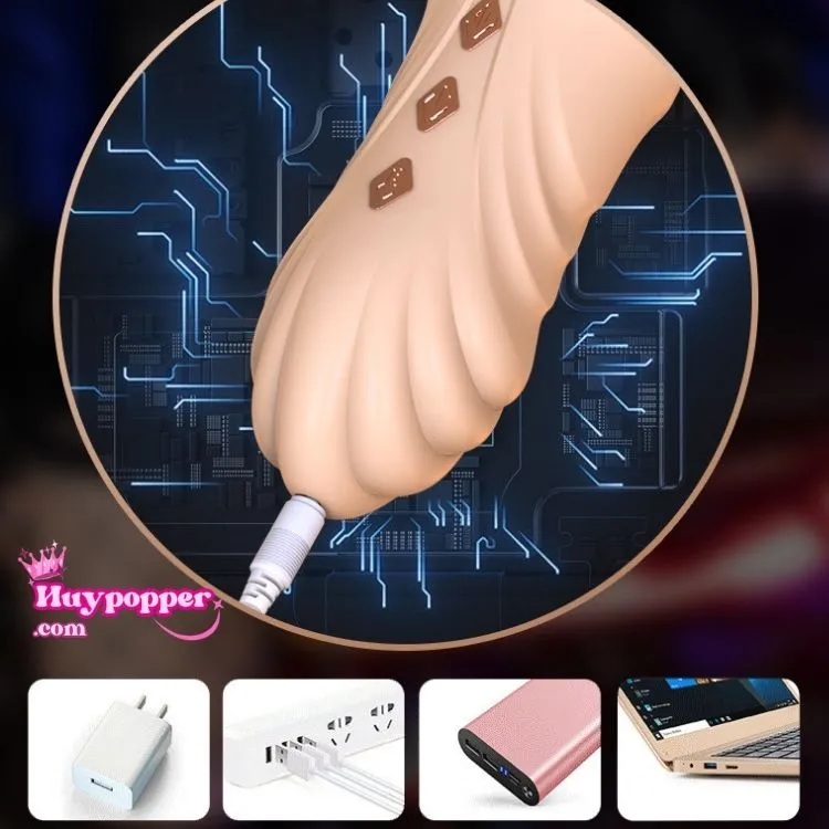 Roset 10-Mode Powerful G Spot Stimulating Finger Vibrator — Convenient USB Rechargeable Battery